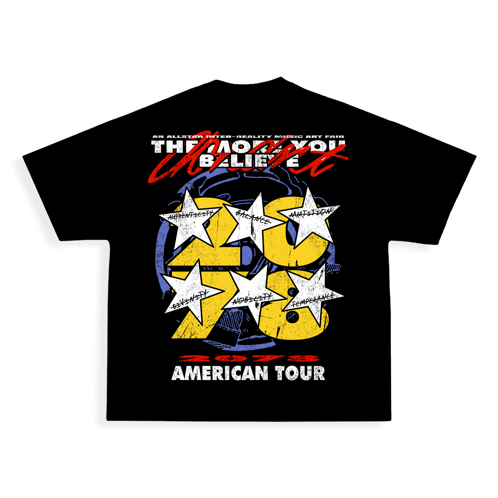 WORLD TOUR TEE - ABNDNT REALITY