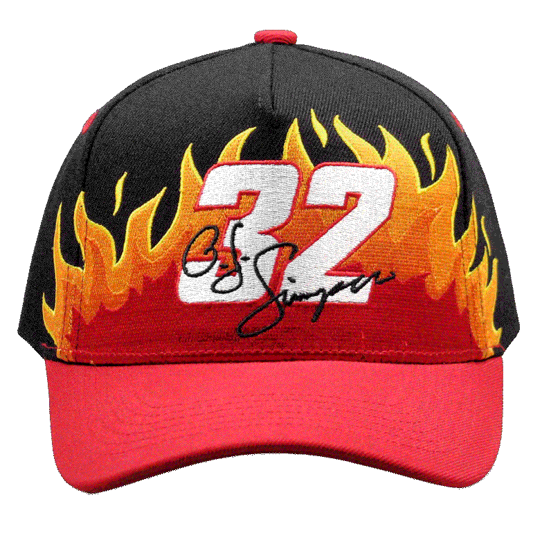 OJ SIMPSON FLAMING #32 HAT - ABNDNT REALITY