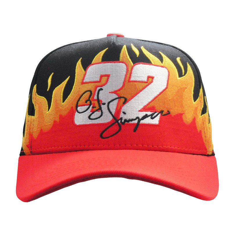 OJ SIMPSON FLAMING #32 HAT - ABNDNT REALITY