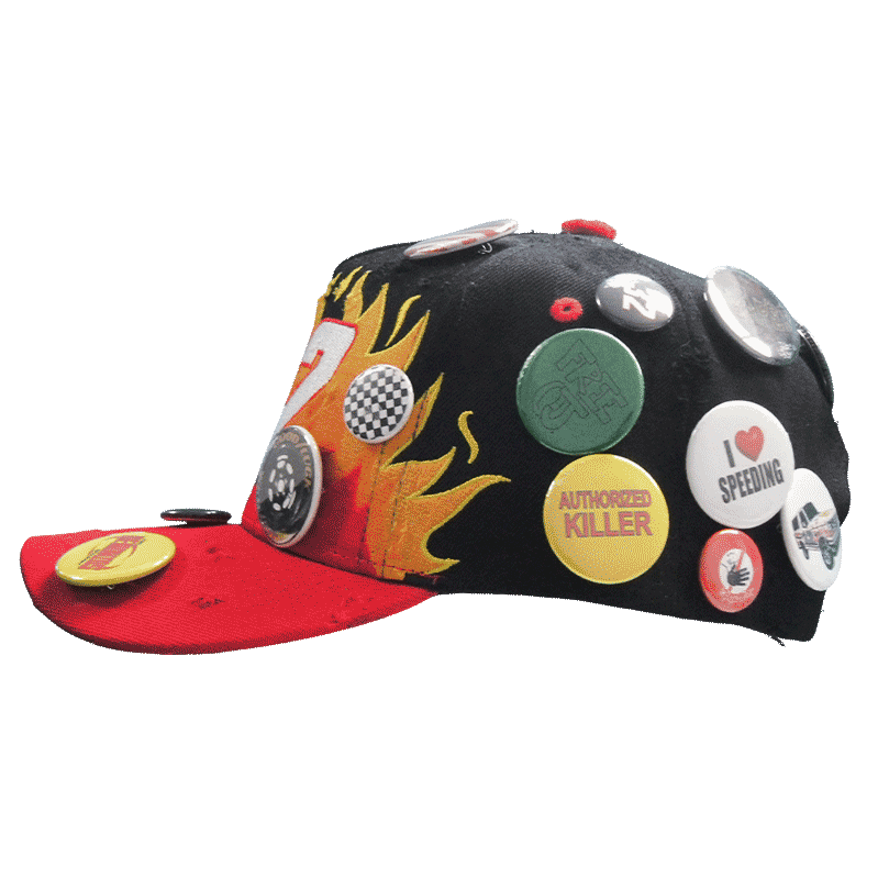 OJ SIMPSON FLAMING #32 HAT - ABNDNT REALITY