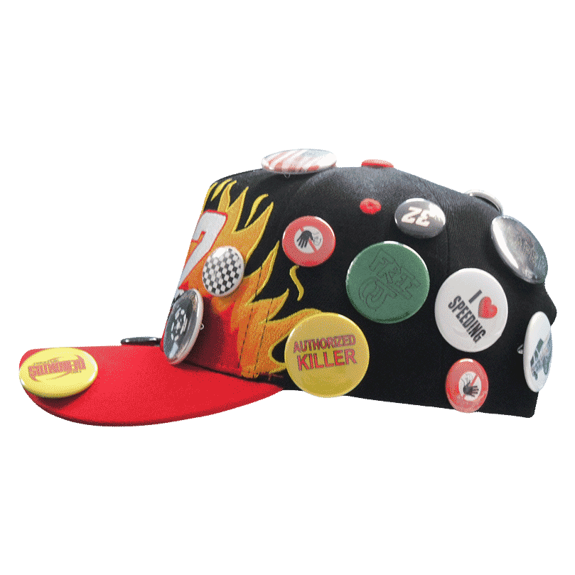 OJ SIMPSON FLAMING #32 HAT - ABNDNT REALITY