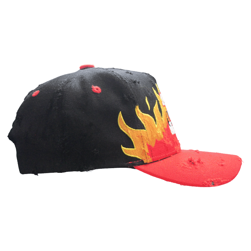 OJ SIMPSON FLAMING #32 HAT - ABNDNT REALITY