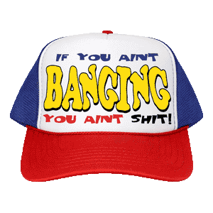 IF YOU AINT BANGING TRUCKER HAT