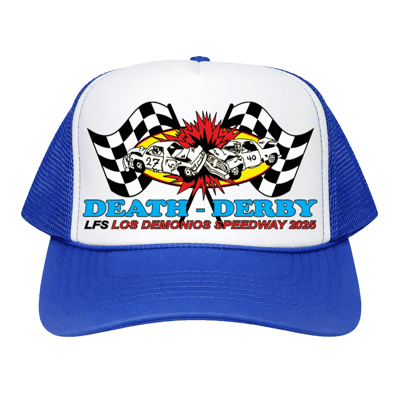 DEATH DERBY TRUCKER HAT - ABNDNT REALITY