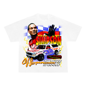 OJ SIMPSON NASCAR TEE