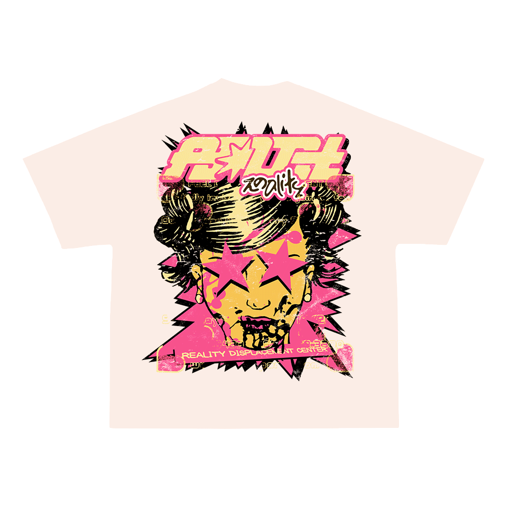 REALITY DISPLACEMENT TEE - ABNDNT REALITY