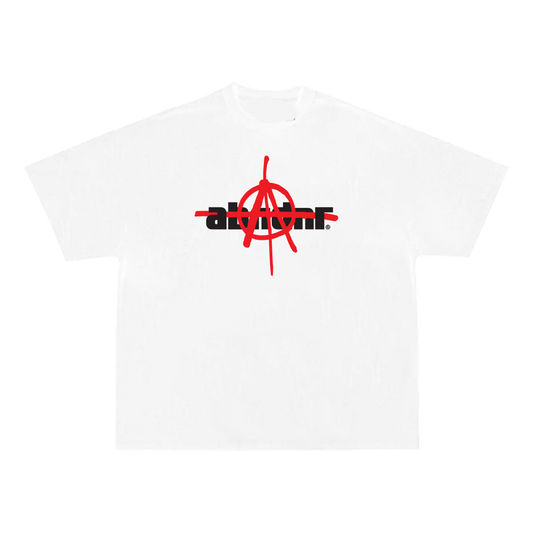 WHITE ANARCHY TEE